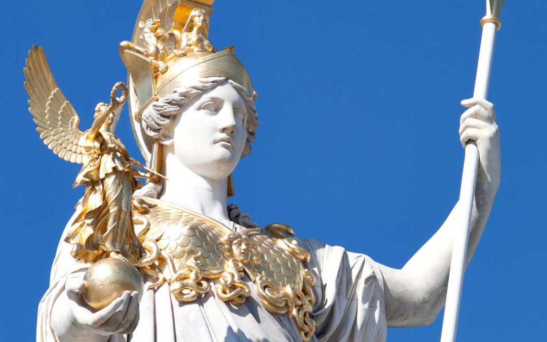 Statue of Goddess Athena