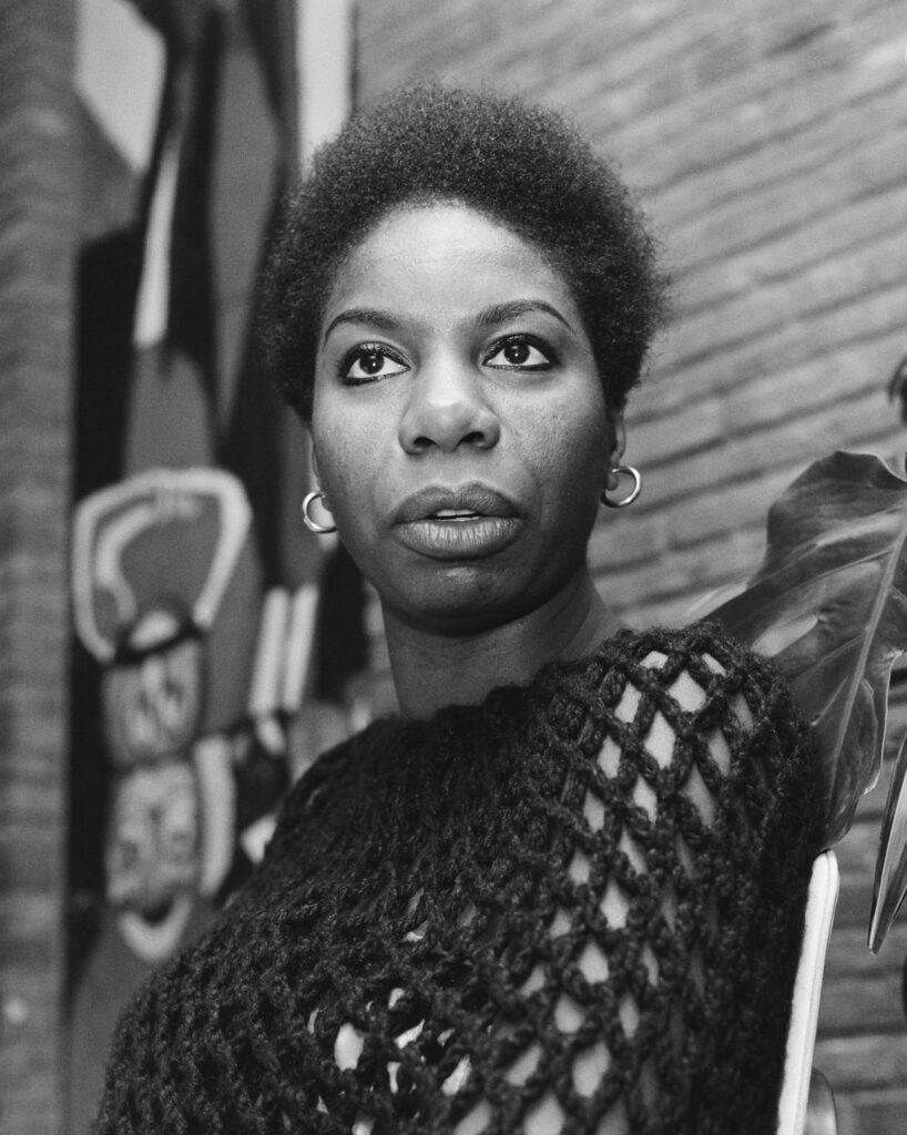 Portrait of the American singer Nina Simone, 1965. From Wikimedia Foundation. CC0 (No copyright)