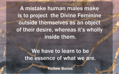 An obstacle for men: externalizing the Divine Feminine